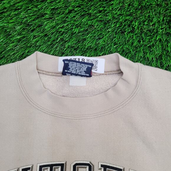 Vintage 90s Rutgers University Sweatshirt Large 24x26 Baggy - Picture 12 of 14